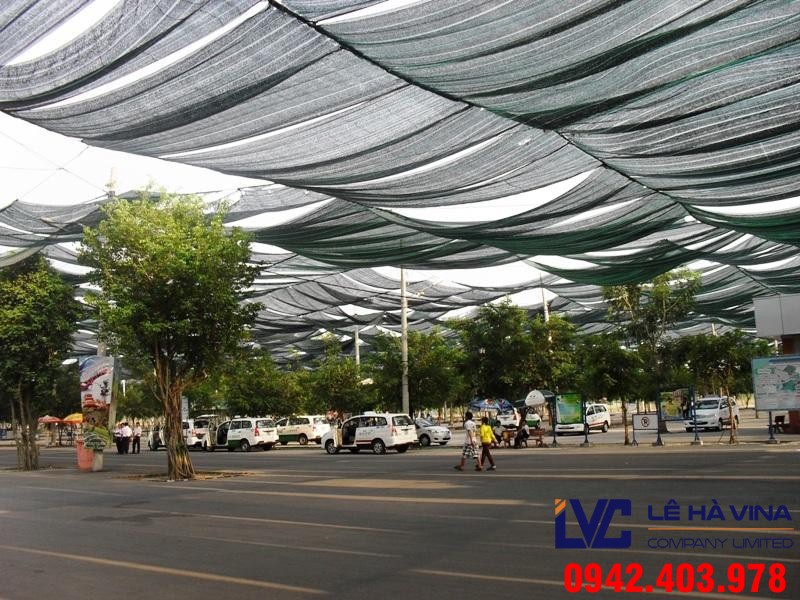 Lưới che nắng, Lưới che nắng Thái Lan, Lê Hà Vina, Lưới nhựa che nắng của Lê Hà, Lưới