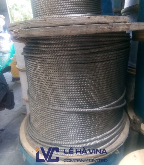 Cáp inox 304 6*7 FC phi 3 Trung Quốc, Cáp inox 304, Cáp inox 304 6*7 FC, Cáp inox, Cáp inox 304 phi 3