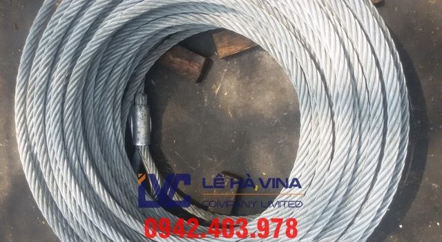 Cáp inox 6*19FC, cáp inox, Cáp inox 304, cáp không rỉ, dây cáp inox 304 6*19FC