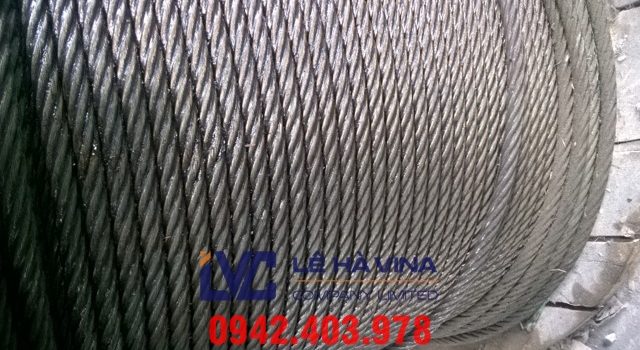 Cáp thép 6*37 IWRC lụa dầu Trung Quốc, Cáp thép 6*37 IWRC lụa dầu, Cáp thép 6*37 IWRC, Cáp thép 6*37,Cáp thép