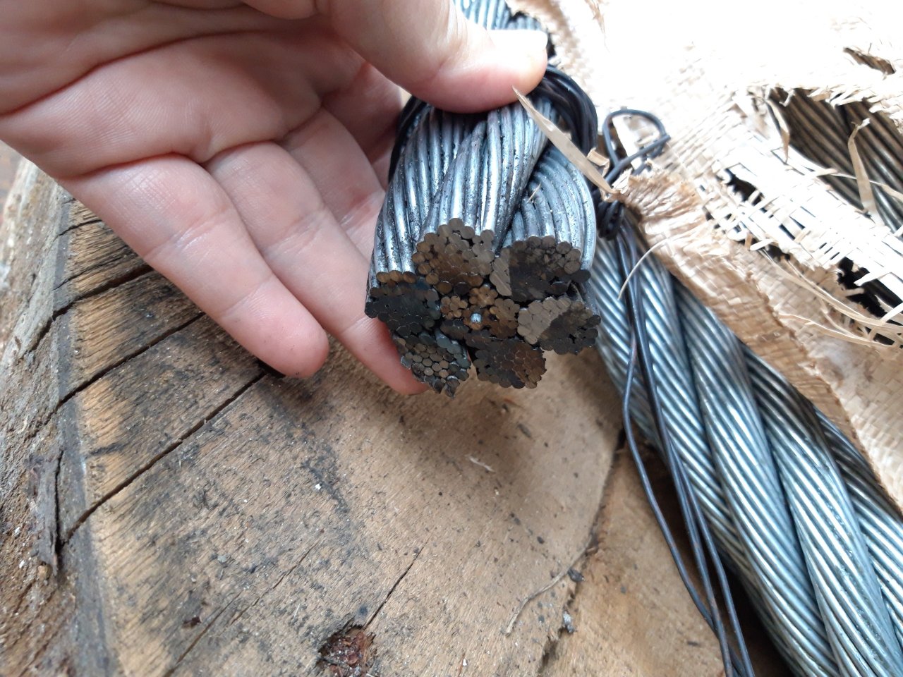 Cáp mạ Hàn Quốc D40, Cung cấp thép mạ kẽm Hàn Quốc, Cáp thép, địa chỉ cung cấp cáp thép, cáp mạ Hàn Quốc 6*36 IWRC, Công ty TNHH Lê Hà Vina