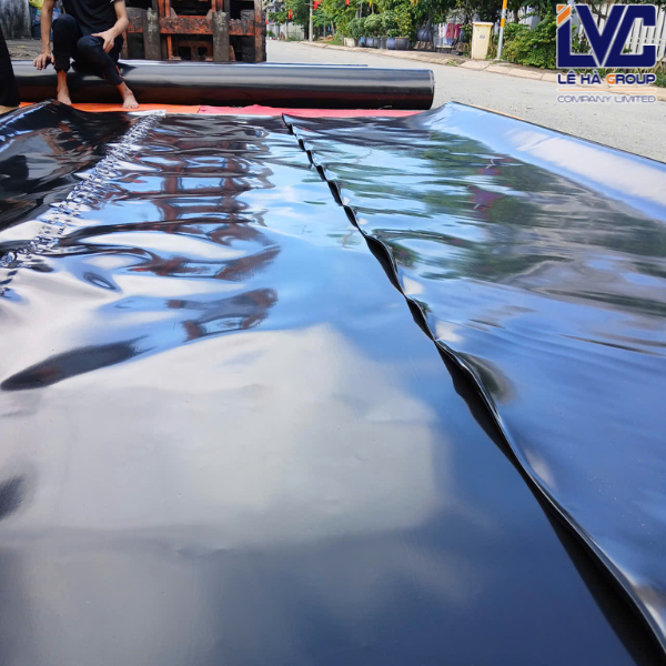 Bạt Chống Thấm HDPE Dày 0.75mm giá thành rẻ tại - Lê Hà Group