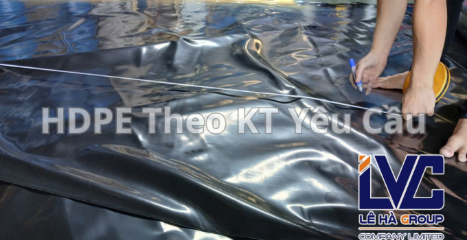 Gia công bạt lót ao hồ theo kích thước yêu cầu