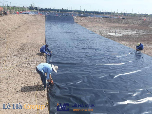 Bạt Chống Thấm HDPE Lê Hà