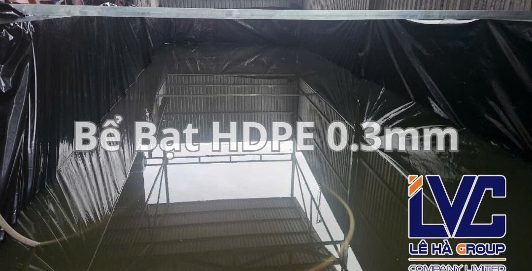Bể Bạt Nhựa Lót Ao Hồ Nuôi Cá, Nuôi Ếch - HDPE dày 0.3mm